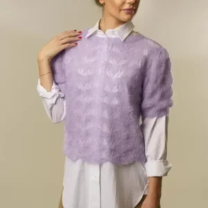 1829 Jumper med hålmönster Sänkt pris